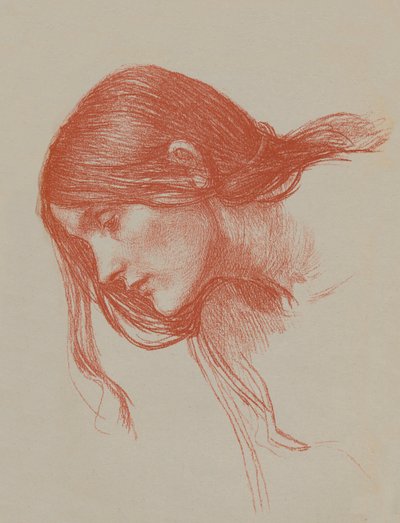 Phyllis ve Demophoon Çalışması, c1897 by John William Waterhouse