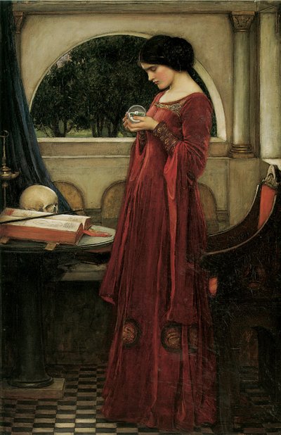 Kristal Top by John William Waterhouse