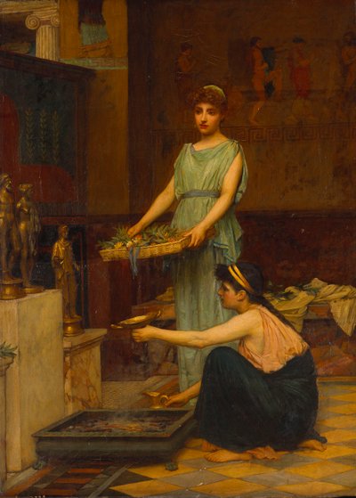 Tanrıların Evi by John William Waterhouse