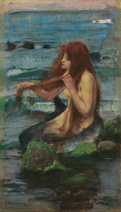 Deniz Kızı, 1892 by John William Waterhouse