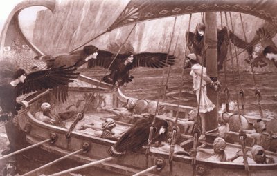 Ulysses ve Sirenler, MacMillan okul afişlerinden, 1950-60