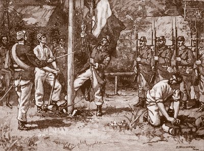 Yeni Hebridlerde Fransız Bayrağının Kaldırılması, 1886, 