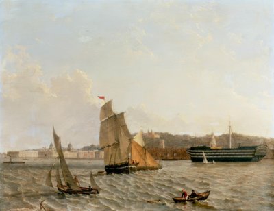 Greenwich Hastanesi ile Thames üzerinden Greenwich