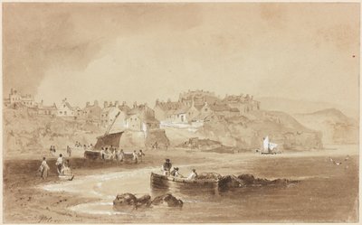 Robin Hoods Bay (gövde rengi) by John Wilson Carmichael