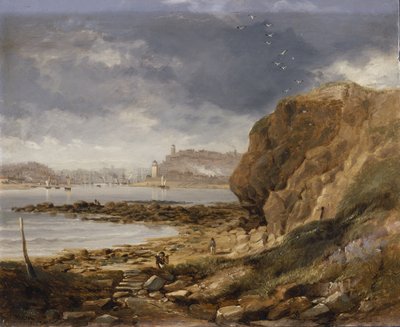 Liman ağzından kalkanlar by John Wilson Carmichael
