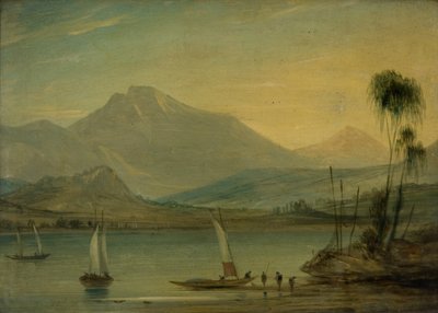 Loch Fyne, Ringa Balıkçılığı (metal üzerine yağ) by John Wilson Ewbank