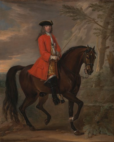 At Sırtında Bir Adamın Portresi by John Wootton