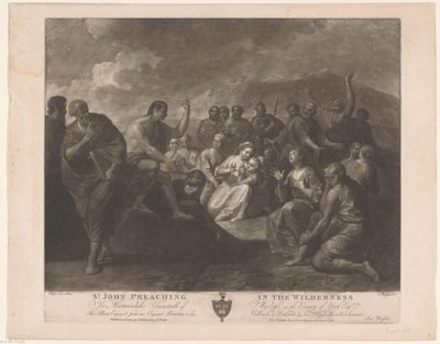 Prediking van Johannes de Doper John Wilderness