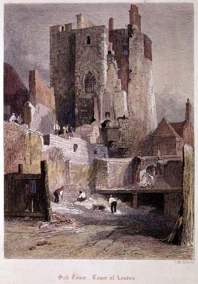 Londra Kulesi: Tuz Kulesi by John Wykeham Archer