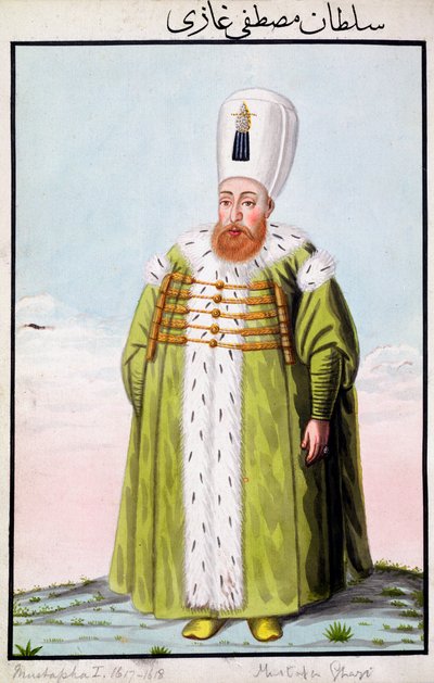 Mustafa I, Osmanlı İmparatoru, 1808 by John Young