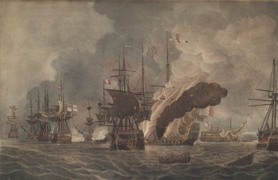 Nil Savaşı, c. 1800 by John william Edy