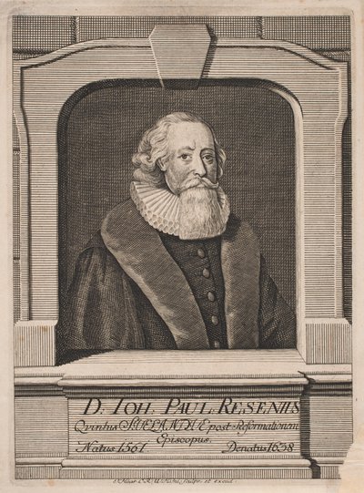 Piskopos Hans Poulsen Resen by Jonas Haas