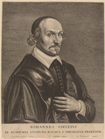 John Cocceius by Jonas Suyderhoff after Jan de Vos