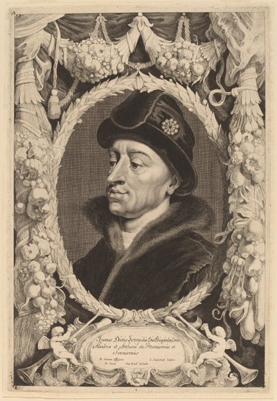 Korkusuz John, Burgonya Dükü by Jonas Suyderhoff after Pieter Claesz Soutman