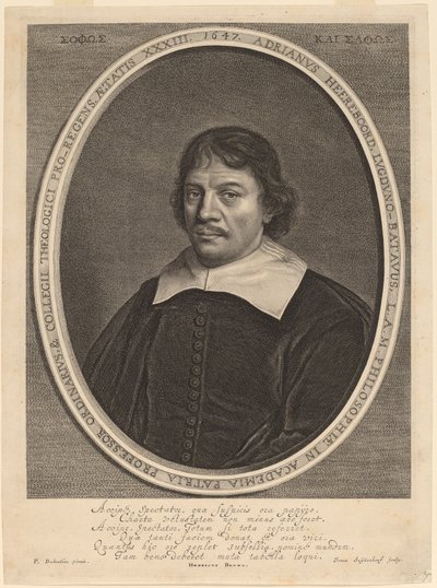 Adriaen Heerebord by Jonas Suyderhoff after Pieter Dubordieu