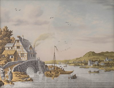 Bir nehir boyunca evler by Jonas Zeuner