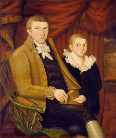 Baba ve Oğul, 1800. by Jonathan Budington