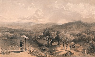 'Arka Petroski'nin Villasından Baydar Vadisi, Doğuya Bakmak', 1856 by Jonathan Needham