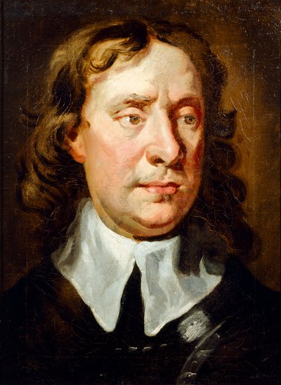 Oliver Cromwell'in Portresi (tuval üzerine yağlıboya) by Jonathan Richardson