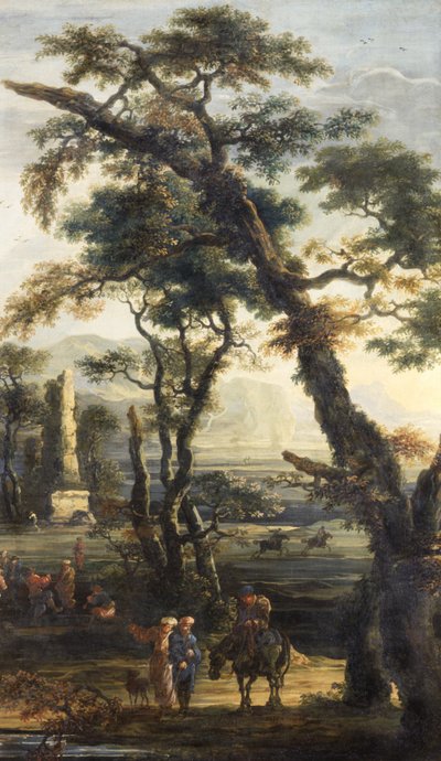 Dilenciler ile manzara by Joos or Josse de Momper