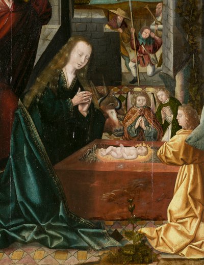 1540 dolaylarında Beytüllahim Üçlemesi (ahşap üzerine resim) by Joos van (attr. to) Cleve