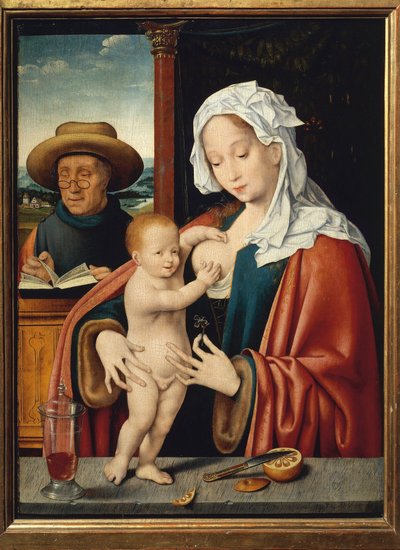 Kutsal Aile (Resim by Joos van Cleve