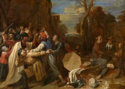Ölüm şiddetli ve hızlı (tuval üzerine yağlı boya) by Joos van Craesbeeck