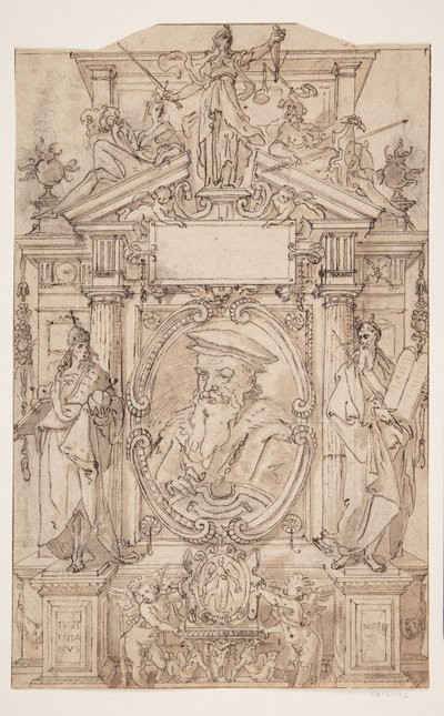 Tiberio Deciani'nin Portresi by Joos van Winghe