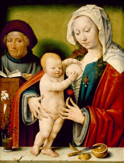 Kutsal Aile by Joos van and workshop Cleve
