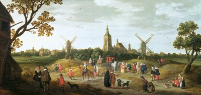 Yaz, 1624 (panel) (81007 çifti) by Joost Cornelisz. Droochsloot