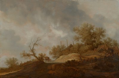 Köyün Kenarında Manzara by Joost de Volder