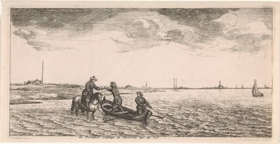 Postacının atlı posta kartı üzerindeki makbuzu (seri başlığı) by Joost van Geel