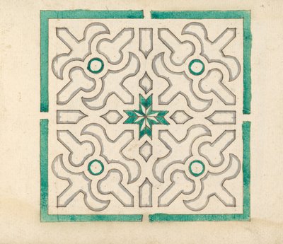 Bahçe Kafesleri ve Parterler için 75 Çizim içeren albüm, yakl. 1610-40. by Jorg Rurfinger