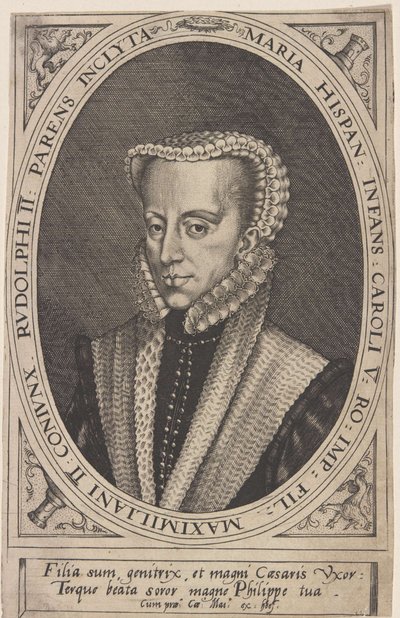 Georg Hoefnagel - Avusturya Maria