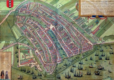 Georg Braun (1541-1622) ve Frans Hogenburg (1535-90) tarafından 