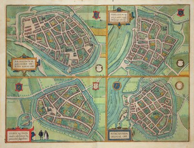 Georg Braun (1541-1622) ve Frans Hogenberg (1535-90) c.1572-1617 tarafından 