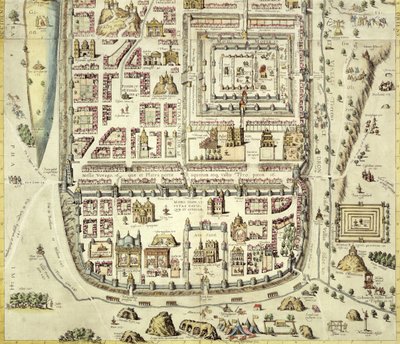 Georg Braum (1541-1622) ve Frans Hogenberg (1535-90) c.1572-1617 tarafından yazılan 