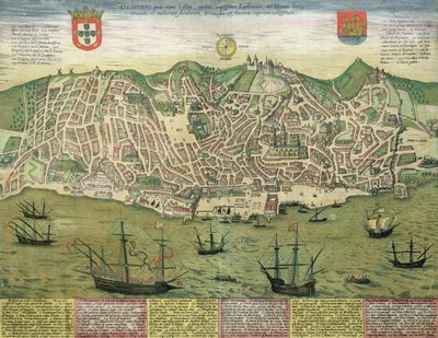 Georg Braun (1541-1622) ve Frans Hogenberg (1535-90), c.1572 tarafından yazılan 