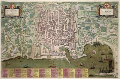 Georg Braun (1541-1622) ve Frans Hogenberg (1535-90) c.1572-1617 tarafından yazılan 