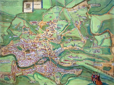 Georg Braun (1541-1622) ve Frans Hogenberg (1535-90), 1570 tarafından yazılan 