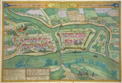 Georg Braun (1541-1622) ve Frans Hogenberg (1535-90) 1617 tarafından 