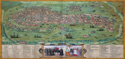 Georg Braun (1541-1622) ve Frans Hogenberg (1535-90), c.1572 tarafından yazılan 