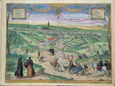 Sevilla Şehir Planı, Georg Braun (1541-1622) ve Frans Hogenberg (1535-90), 1593 (ayrıntılar için 202049