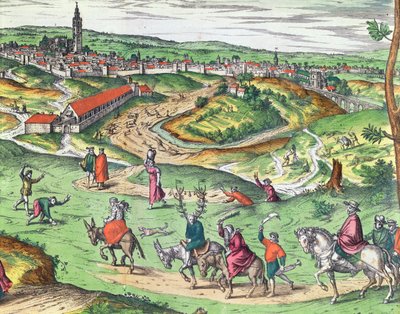 Fiðla (Charles IX) 1564 (furu, hlynur og fílabein) by Joris Hoefnagel