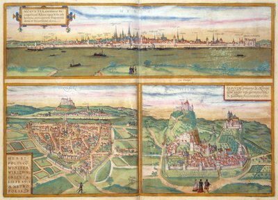 Metz, Wurtzburg ve Sittensen, Civitates Orbis Terrarum