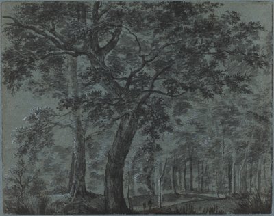 Gezginlerle Gece Ormanı by Joris van der Haagen