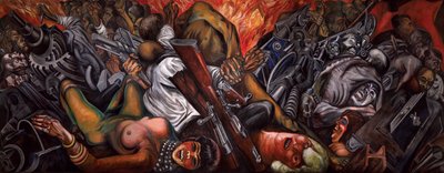 Katarsis, 1935. by José Clemente Orozco