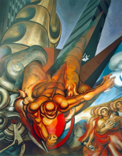 Tam güvenlik ve tüm Meksikalılar için by José Clemente Orozco