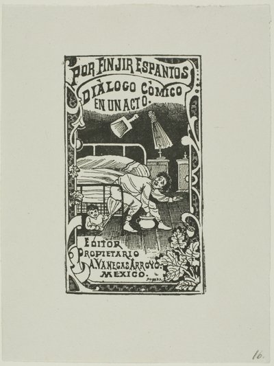Hayaletler gibi davranmak by José Guadalupe Posada