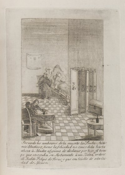 İsa'nın Aziz Philip'in Hayatı (San Felipe de Jesus'un Hayatı) by José Montes de Oca